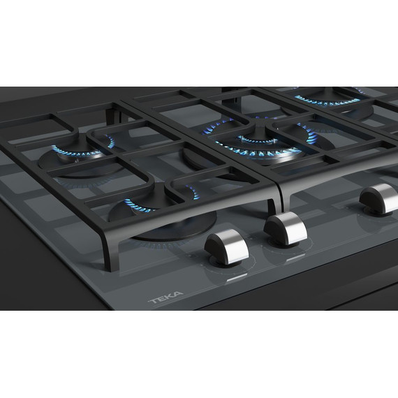 Газовая варочная поверхность Teka Urban GZC 75330 XBN Stone grey 112570101 - фото 10