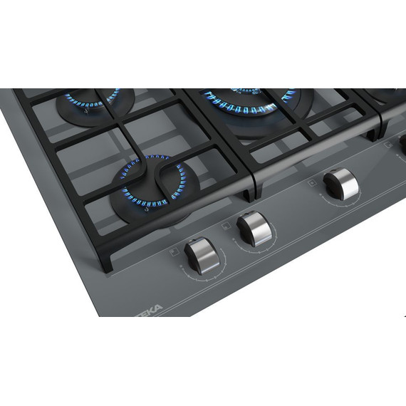 Газовая варочная поверхность Teka Urban GZC 75330 XBN Stone grey 112570101 - фото 6