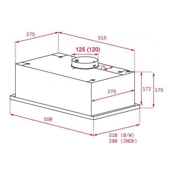Вытяжка Teka Total GFG2 White 40446751 (белое стекло) - фото 2