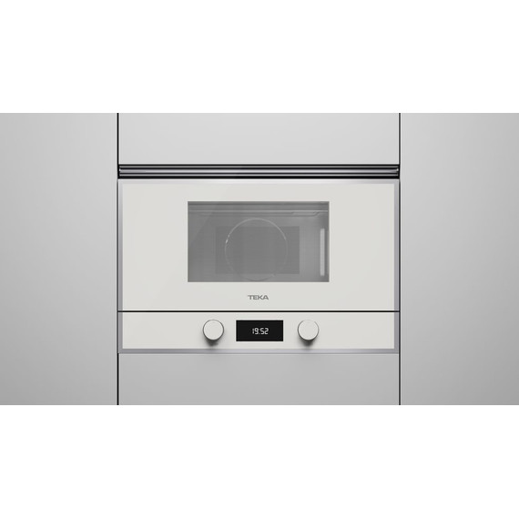 Встраиваемая микроволновая печь Teka Maestro ML 822 BIS L White 40584302 (белое стекло) - фото 8