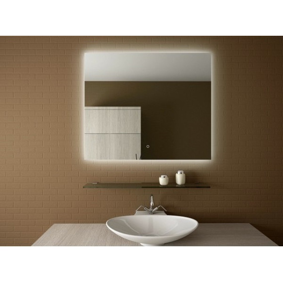 Зеркало Mirsant Glassy 100 см - фото 