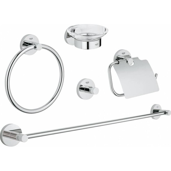 Набор аксессуаров для ванной комнаты Grohe Essentials 40344001 - фото 
