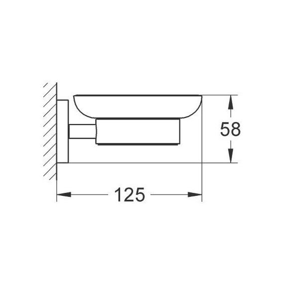 Мыльница Grohe Essentials 40444001 - фото 6