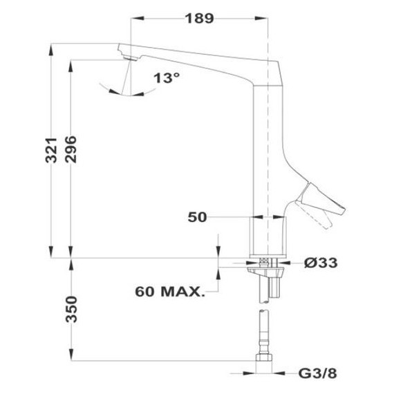 Смеситель для кухни Teka SN 915 - фото 2