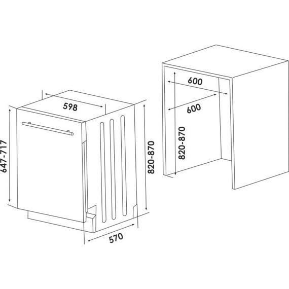 Встраиваемая посудомоечная машина Schaub Lorenz SLG VI6110 - фото 2