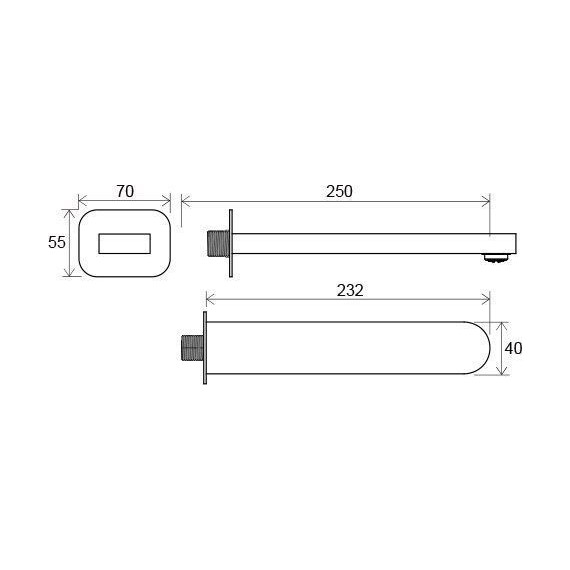 Излив для ванны Ravak Chrome X07P113 - фото 4