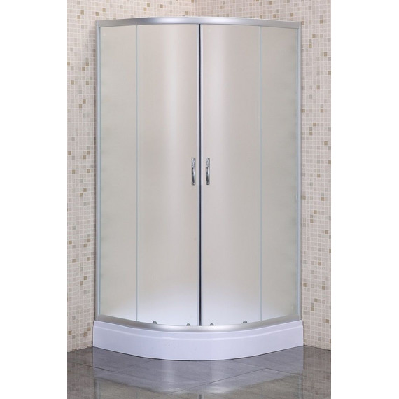 Душевое ограждение Loranto CS-8015S 90х90 см, сатин/матовое - фото 
