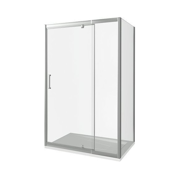 Душевое ограждение Bas Orion WTW-PD+SP C-CH 140х90 см хром/прозрачное - фото 