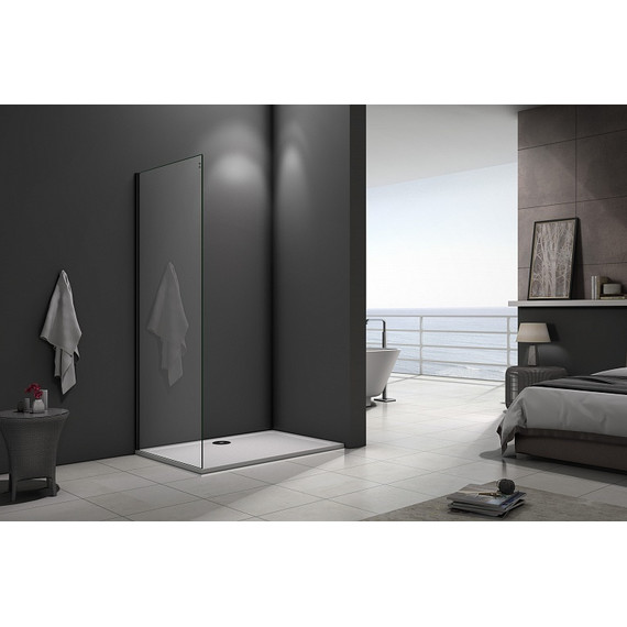 Боковая стенка Bas Galaxy SP-70-C-B 70 см чёрный/прозрачное - фото 2