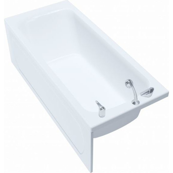 Ванна акриловая 1ACReal Gamma 160х69 см BBA-GA167X0-00U с каркасом, Размер - мм: 1600х700 - фото 6