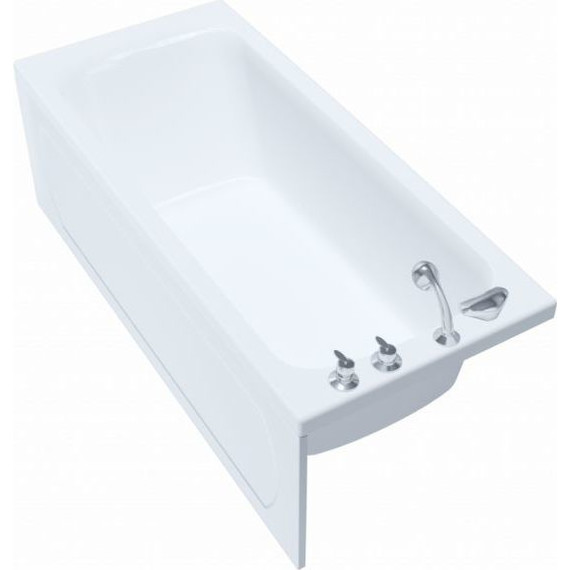 Ванна акриловая 1ACReal Gamma 150х69 см BBA-GA157X0-00U с каркасом, Размер - мм: 1500х700 - фото 7