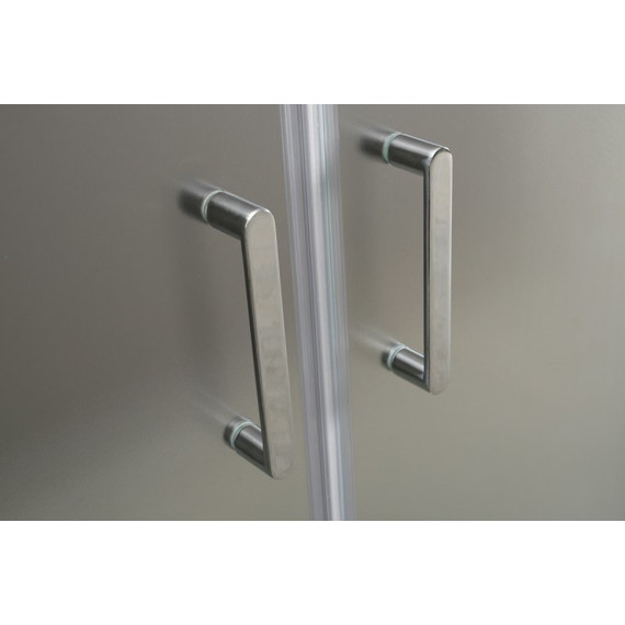 Душевая дверь BelBagno 170-200 см UNIQUE-BF-2-170/200-P-Cr, хром/текстурное - фото 4