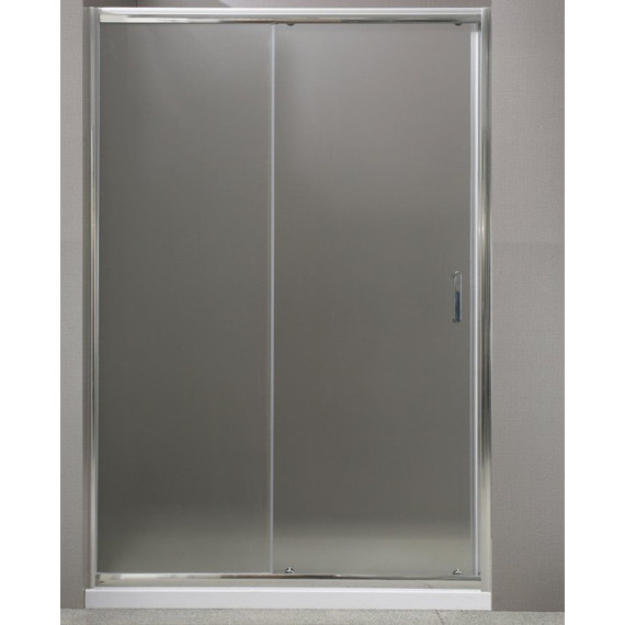 Душевая дверь BelBagno 145 см UNO-BF-1-145-P-Cr, хром/текстурное - фото 