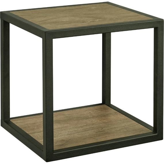 Полка подвесная Акватон Лофт Фабрик 34 см 1A242703LTDY0, дуб кантри - фото 