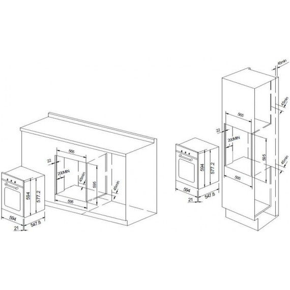 Электрический духовой шкаф Graude BK 60.2 S - фото 3