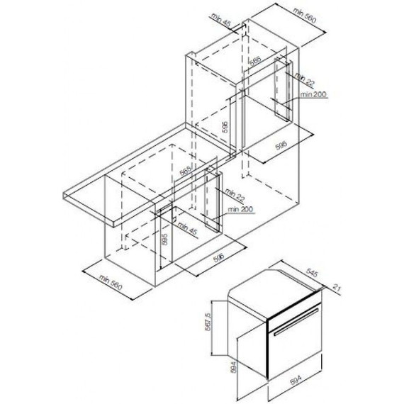 Электрический духовой шкаф Graude BM 60.3 E - фото 4