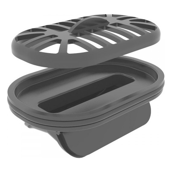 Трап Pestan (BETTOSERB) Confluo Frameless Line 85 см 13701233, хром матовый (под плитку), Цвет производителя: хром, Размер трапа: 900 - фото 5