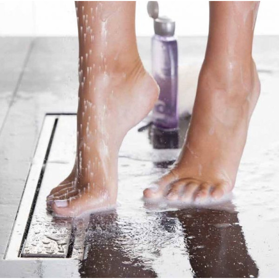 Трап Pestan (BETTOSERB) Confluo Premium Line 30 см 13100001, нержавеющая сталь (под плитку), Цвет производителя: хром, Размер трапа: 300 - фото 3