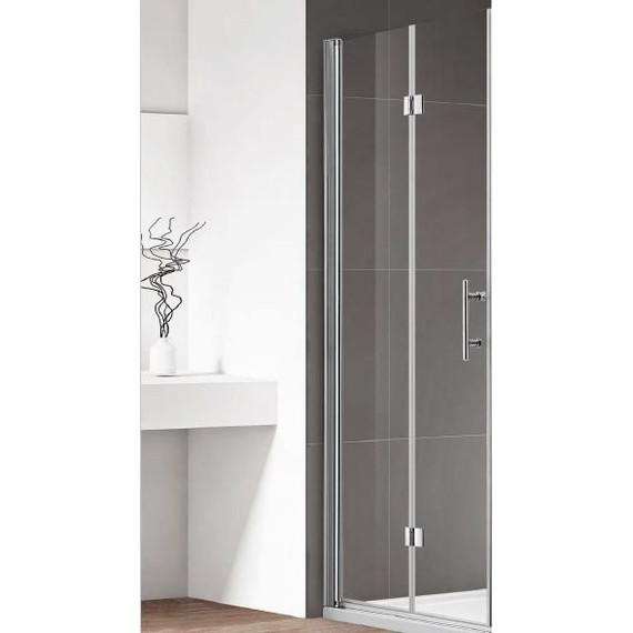 Душевая дверь Cezares 100 см ECO-O-BS-12-100-C-Cr, хром/прозрачное - фото 