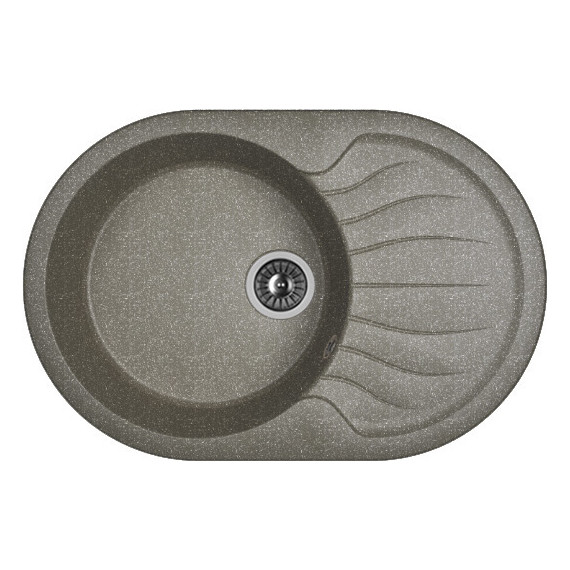 Кухонная мойка Dr.Gans Берта 760 25.040.C0760.407, чёрный - фото 