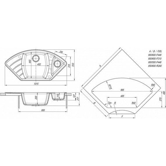 Кухонная мойка Dr.Gans Габи 25.050.E1015.402, дюна - фото 3