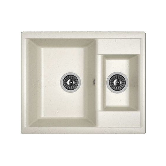 Кухонная мойка Dr.Gans Астра 620К 25.065.D0620.401, белый - фото 