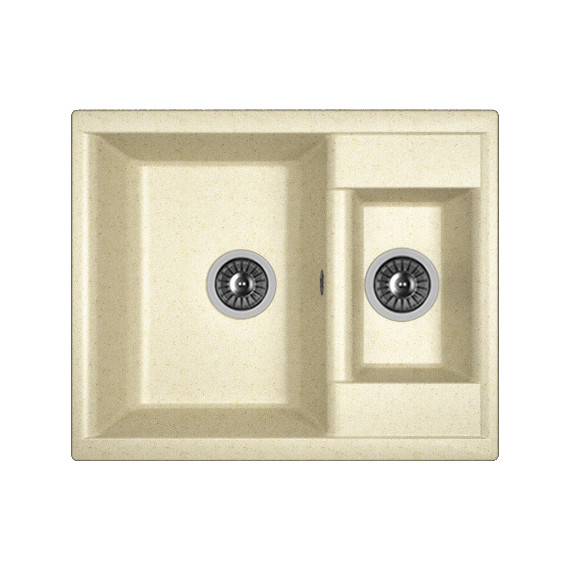 Кухонная мойка Dr.Gans Астра 620К 25.065.D0620.403, латте - фото 