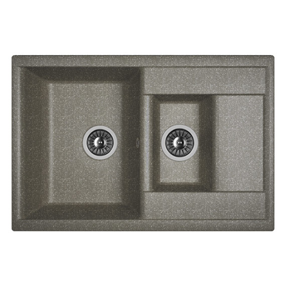 Кухонная мойка Dr.Gans Астра 760К 25.065.D0760.407, чёрный - фото 