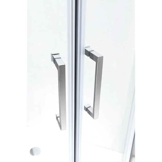 Душевая дверь Cezares 160 см MOLVENO-BF-2-160-C-Cr-IV, хром/прозрачное - фото 2