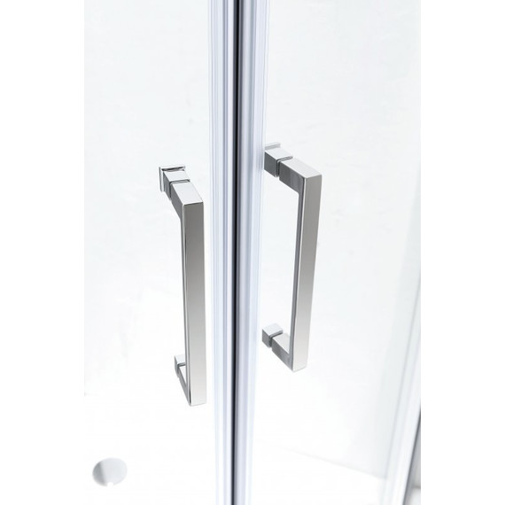 Душевое ограждение Cezares 130х120 см MOLVENO-RH-22-130/120-C-Cr-IV, хром/прозрачное - фото 2