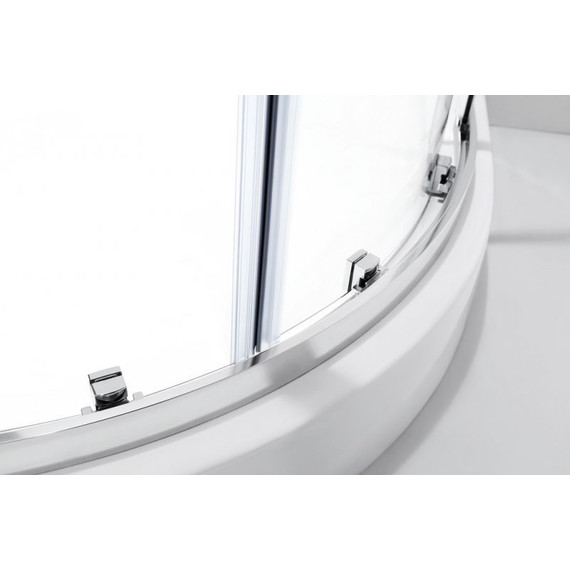 Душевое ограждение Cezares 120х110 см MOLVENO-RH-22-120/110-C-Cr-IV, хром/прозрачное - фото 3