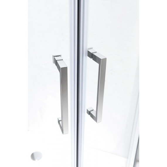 Душевое ограждение Cezares 130х100 см MOLVENO-RH-2-130/100-P-Cr, хром/матовое - фото 5