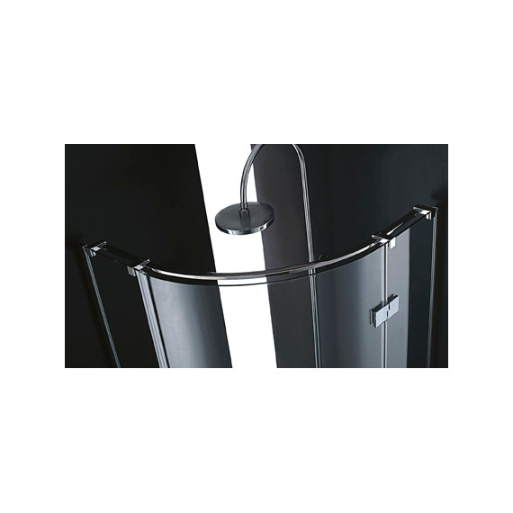 Душевое ограждение Cezares 120х100 см BERGAMO-W-RH-1-120/100-ARCO-C-Cr-L-IV, хром/прозрачное - фото 2