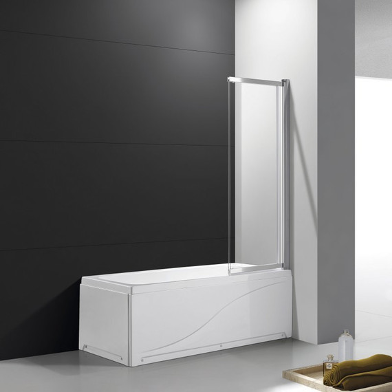 Шторка для ванны Cezares Slider VF-11 100 см, хром/прозрачное - фото 2