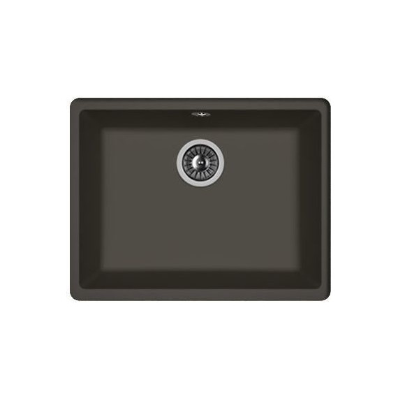 Кухонная мойка Florentina Вега 500 22.320.D0500.302, антрацит, Цвет производителя: чёрный - фото 