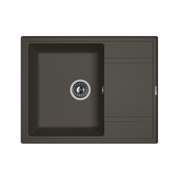 Кухонная мойка Florentina Липси 650 20.125.C0650.302, антрацит, Цвет производителя: чёрный - фото 
