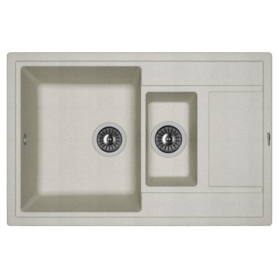 Кухонная мойка Florentina Липси 780K 20.250.D0780.305, грей, Цвет производителя: грей - фото 