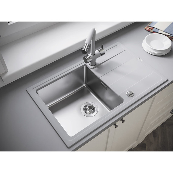 Кухонная мойка Florentina Комби 780 21.395.D0780.305, грей, Цвет производителя: грей - фото 2