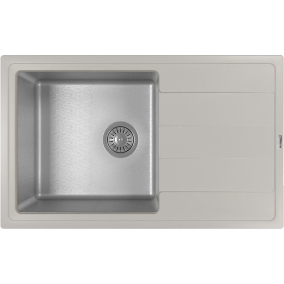 Кухонная мойка Florentina Комби 780 21.395.D0780.305, грей, Цвет производителя: грей - фото 