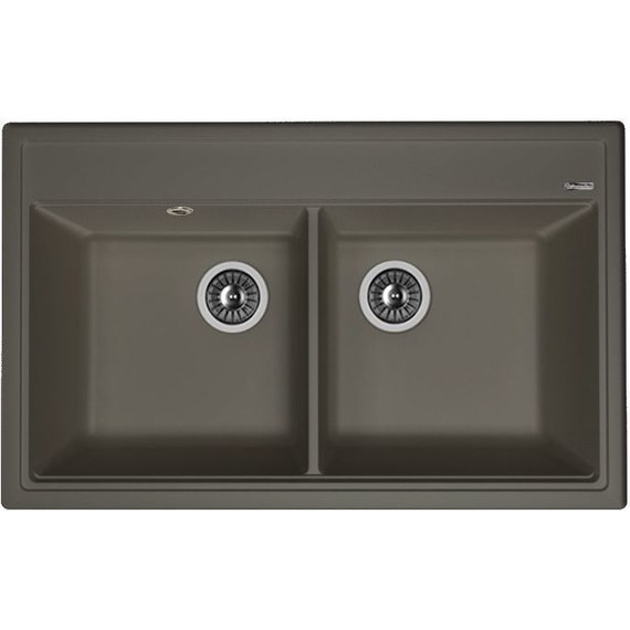 Кухонная мойка Florentina Липси 820 20.370.E0820.302, антрацит, Цвет производителя: чёрный - фото 