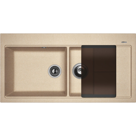 Кухонная мойка Florentina Россана 20.335.E1000.107, песочный, Цвет производителя: песочный - фото 