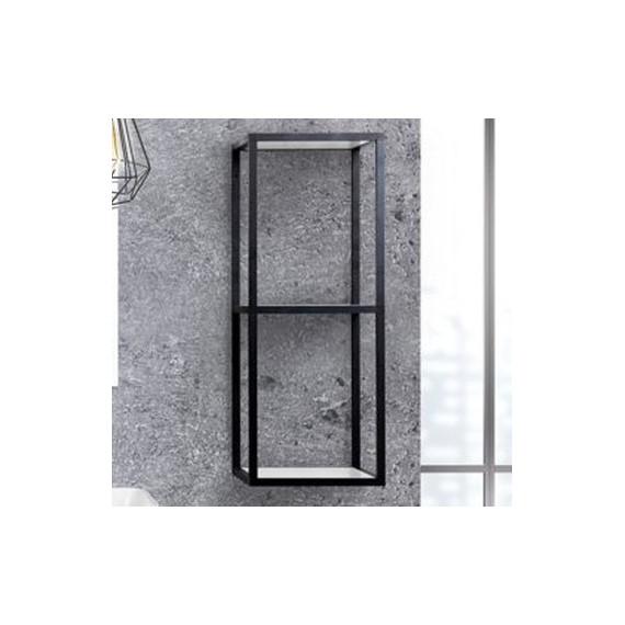 Модуль подвесной открытый Cezares Cadro 30 см CADRO-30/30/80-2C-SO-MET-ST, черный/белый - фото 