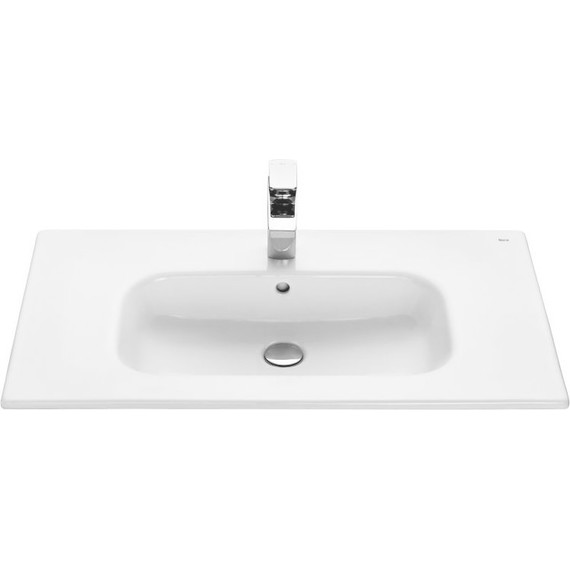 Тумба подвесная с раковиной Roca Lago 80 см 857296806, белый - фото 7