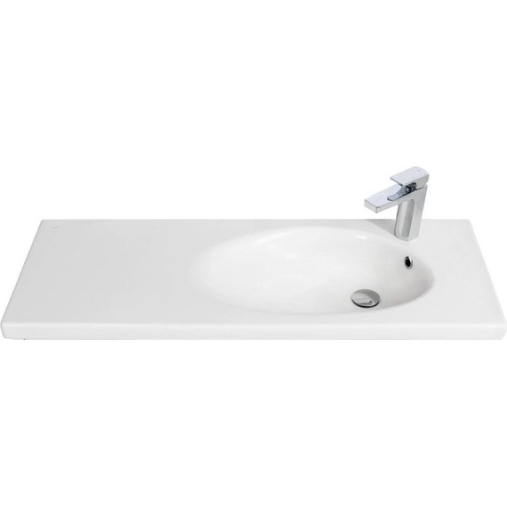 Тумба подвесная с раковиной Roca Etna 80 см 857301445, дуб верона - фото 7