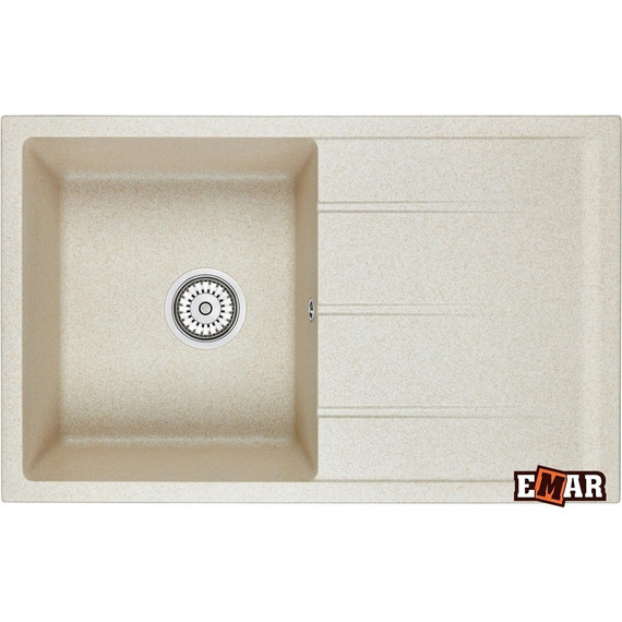 Кухонная мойка Emar EMQ-1800.Q, берилл, Цвет производителя: берилл - фото 