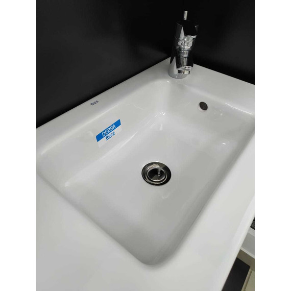 Тумба подвесная с раковиной ROCA DEBBA 60 см ZRU9302708, белый - фото 7