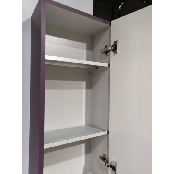 Пенал подвесной ROCA The GAP 35 см левый ZRU9302747, фиолетовый - фото 3