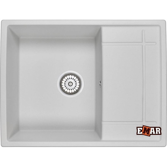 Кухонная мойка Emar EMQ-1650.Q, агат, Цвет производителя: агат - фото 