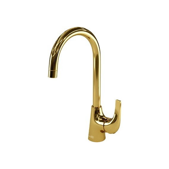 Смеситель для кухни WasserKraft Sauer 7107, золото - фото 