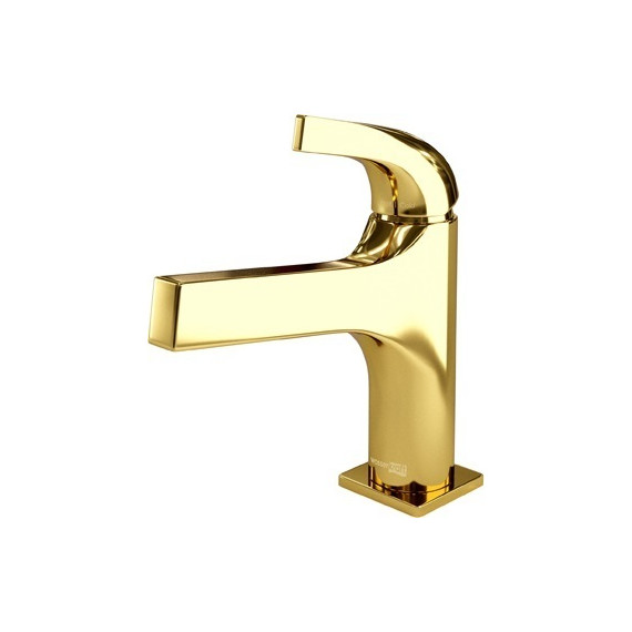 Смеситель для раковины WasserKraft Sauer 7103, золото - фото 